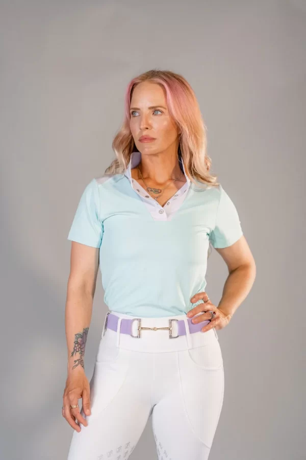 DEVON SHORT SLEEVE COMPETITION TOP MINT